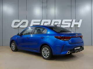 2021 Kia Rio IV Рестайлинг, синий, 1849000 рублей, вид 2