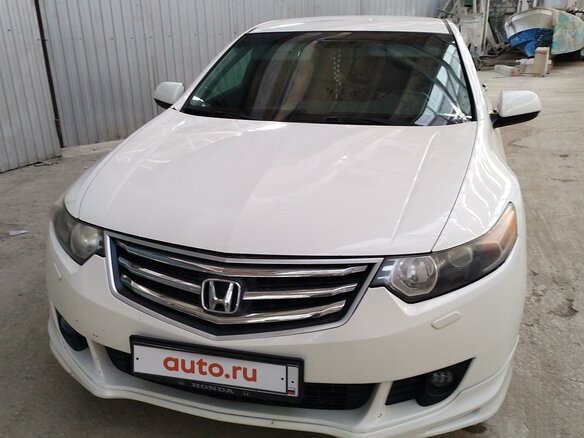 2008 Honda Accord Type-S Type S VIII, белый, 1300000 рублей