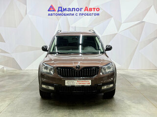 2015 Skoda Yeti I Рестайлинг, коричневый, 1230000 рублей, вид 2