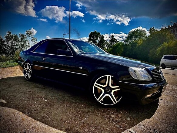 1998 Mercedes-Benz CL-Класс 600 I (C140), чёрный, 1700000 рублей - вид 13