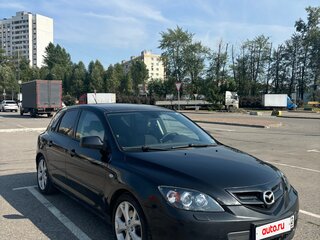 2006 Mazda 3 I (BK) Рестайлинг, чёрный, 540000 рублей, вид 3