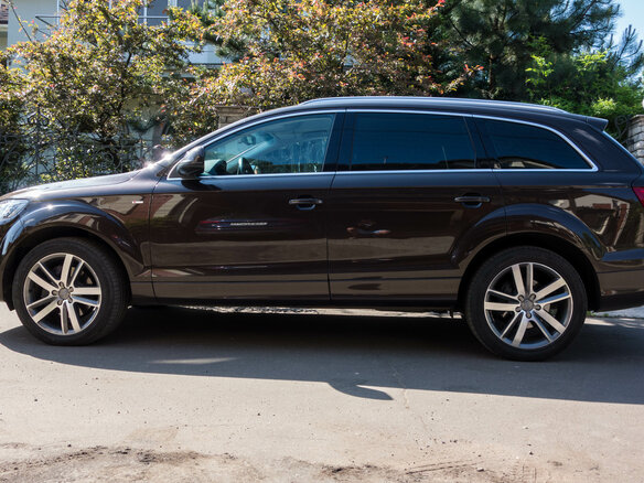 2012 Audi Q7 I (4L) Рестайлинг, коричневый - вид 2