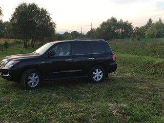 2008 Lexus LX 570 III, чёрный, 3300000 рублей, вид 2