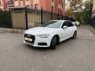 2019 Audi A4 V (B9), белый, 2400000 рублей, вид 1