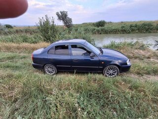 2007 Hyundai Accent ТагАЗ II, синий, 420000 рублей, вид 4