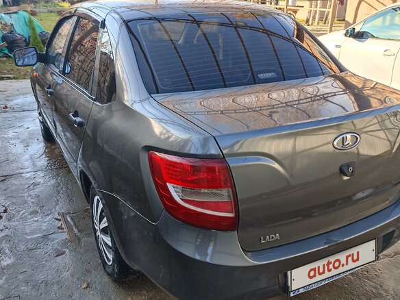 2013 Lada (ВАЗ) Granta I, серебристый, 330000 рублей - вид 15