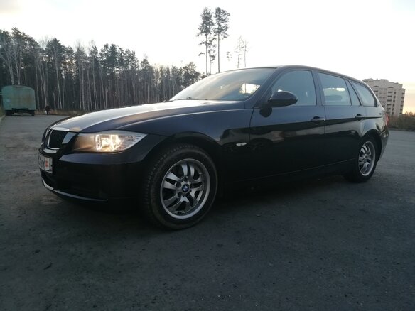 2006 BMW 3 серии 320d V (E90/E91/E92/E93), чёрный - вид 11