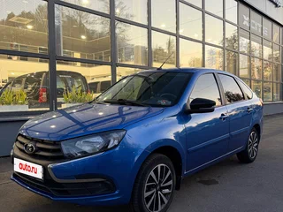 2021 Lada (ВАЗ) Granta I Рестайлинг, синий, 818000 рублей, вид 1