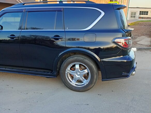 2013 Nissan Patrol VI (Y62), чёрный, 1800000 рублей - вид 16