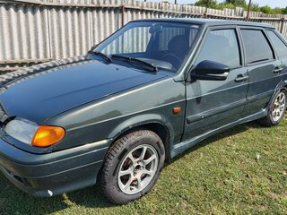 2003 Lada (ВАЗ) 2114, зелёный, 160000 рублей, вид 1