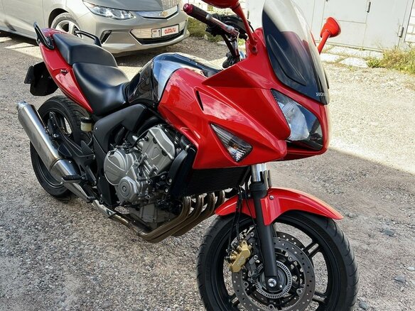 2010 Honda CBF 600, красный, 480000 рублей