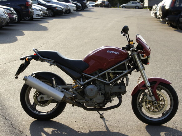 2003 Ducati Monster 1000, красный - вид 1