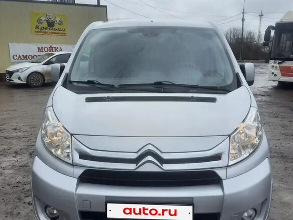 2016 Citroen Jumpy II Рестайлинг, серебристый, 1500000 рублей