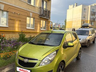 2011 Chevrolet Spark III, зелёный, 495000 рублей, вид 1