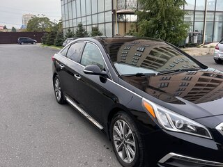 2015 Hyundai Sonata VII (LF), чёрный, 1750000 рублей, вид 2