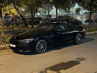 2021 BMW 8 серии 840d xDrive II (G14/G15/G16), синий, 9500000 рублей, вид 4