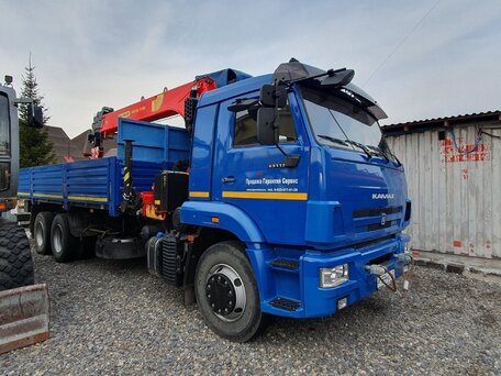 2020 КамАЗ 65117, синий, 11500000 рублей, вид 5