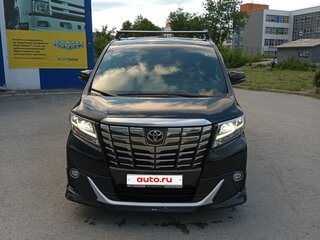 2017 Toyota Alphard III, чёрный, 3800000 рублей, вид 1