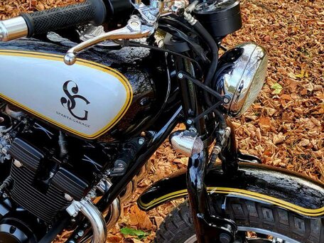 1991 Suzuki GSX 400F Katana, чёрный, 422038 рублей, вид 3