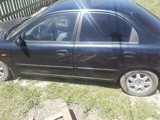 2007 Kia Spectra I Рестайлинг 2, чёрный, 260000 рублей, вид 4