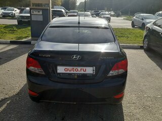 2011 Hyundai Solaris I, чёрный, 630000 рублей, вид 1