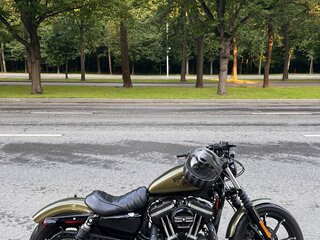 2017 Harley-Davidson Sportster 883, зелёный, 950000 рублей, вид 1