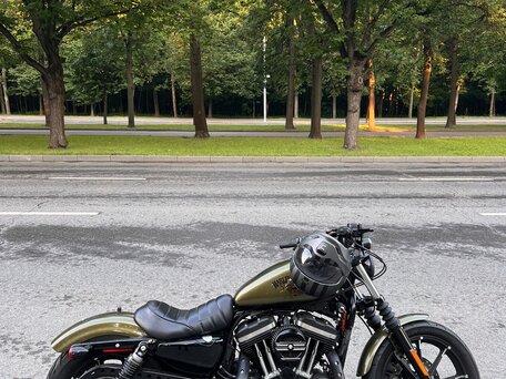 2017 Harley-Davidson Sportster 883, зелёный, 950000 рублей, вид 1