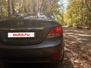 2011 Hyundai Solaris I, чёрный, 780000 рублей, вид 3