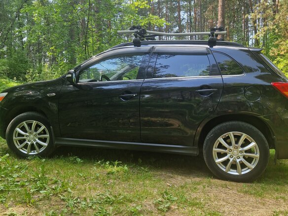 2010 Mitsubishi ASX I, чёрный, 1200000 рублей - вид 11