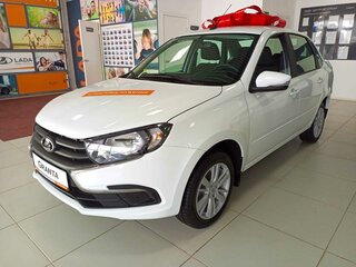 2023 Lada (ВАЗ) Granta Euro-2 I Рестайлинг, белый, 906000 рублей, вид 1