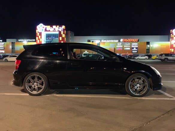 2003 Honda Civic Type R VII, чёрный - вид 1