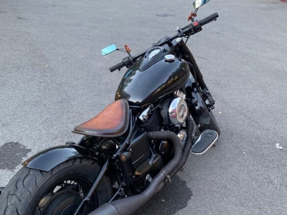2003 Yamaha XVS400 Drag Star, чёрный, 499000 рублей - вид 11
