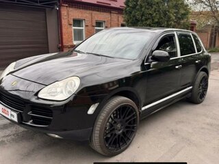 2006 Porsche Cayenne S I (955), чёрный, 1700000 рублей, вид 1