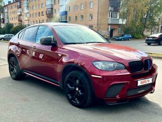 2009 BMW X6 50i 6-speed I (E71), красный, 1900000 рублей, вид 5