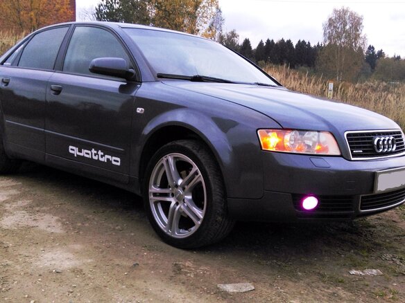 2004 Audi A4 II (B6), серый