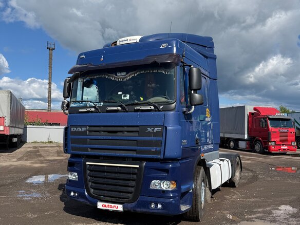 2009 DAF XF 105, синий - вид 7