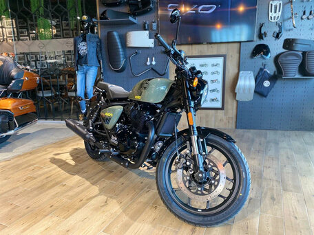 2026 Royal Enfield Shotgun, зелёный, 732000 рублей, вид 3