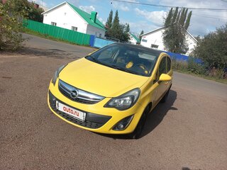 2012 Opel Corsa D Рестайлинг II, жёлтый, 310000 рублей, вид 1