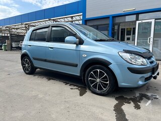 2006 Hyundai Getz I Рестайлинг, голубой, 350000 рублей, вид 2