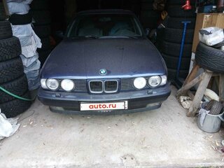 1992 BMW 5 серии 520i III (E34), синий, 1700000 рублей, вид 1