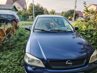 2003 Opel Astra G, синий, 240000 рублей, вид 1