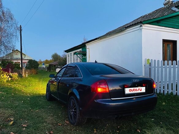 2002 Audi A6 II (C5) Рестайлинг, синий, 450000 рублей - вид 3
