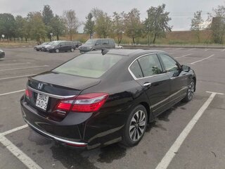 2016 Honda Accord IX Рестайлинг, чёрный, 2600000 рублей, вид 4