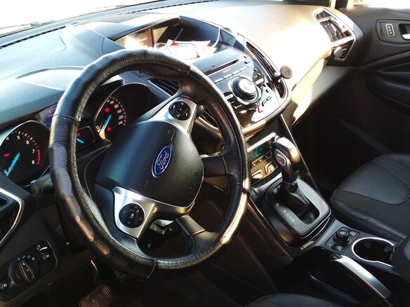2013 Ford Kuga II, серебристый, 1220000 рублей - вид 4