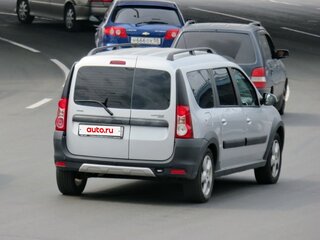2016 Lada (ВАЗ) Largus Cross I, серебристый, 900000 рублей, вид 1