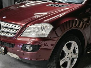 2008 Mercedes-Benz M-Класс 350 II (W164), красный, 1350000 рублей, вид 4