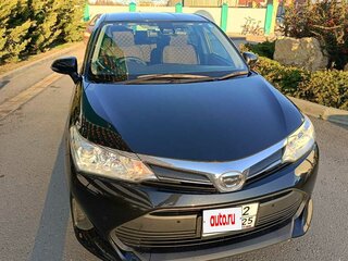 2019 Toyota Corolla Fielder XI (E160, E170) Рестайлинг 2, чёрный, 1500000 рублей, вид 1