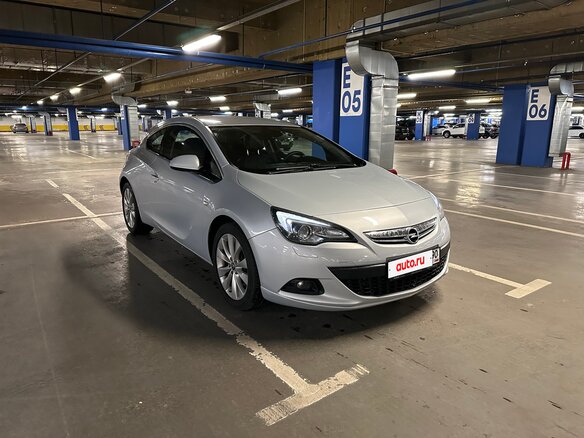 2012 Opel Astra GTC J Рестайлинг, серебристый, 990000 рублей - вид 7