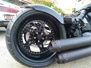 2005 Yamaha XV 1700 Warrior, чёрный, 1650000 рублей, вид 4