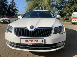 2014 Skoda Superb II Рестайлинг, белый, 1000000 рублей, вид 2